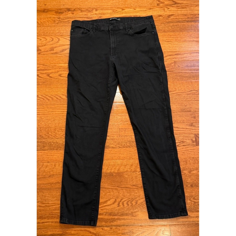 Travis Mathew Jeans Mens 36x31 Legacy Featherweight Black Denim Stretch 1MAA190